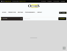 Tablet Screenshot of octares.com